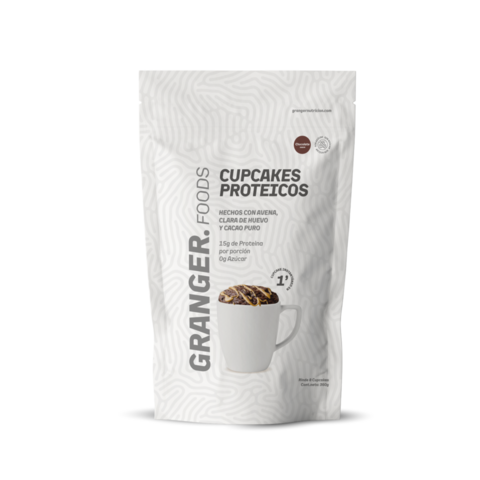 Producto - Cupcakes Proteicos Sin Azucar sabor Chocolate x450gr - Granger