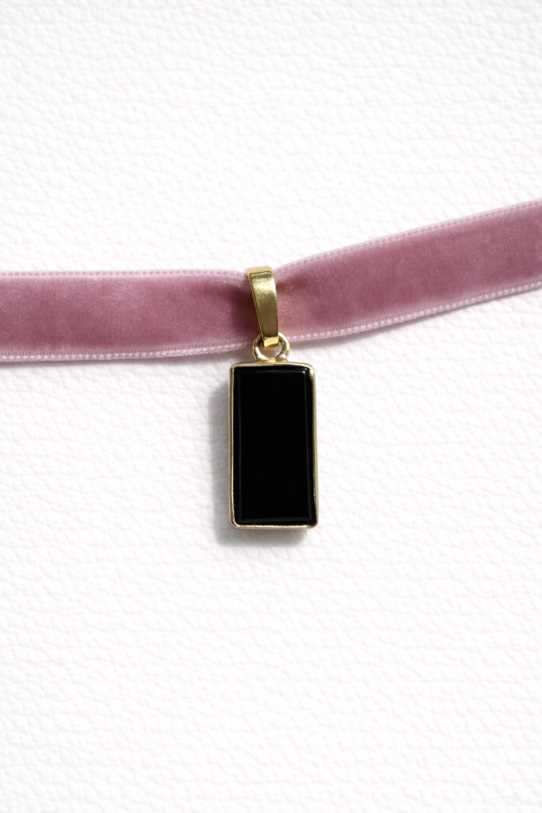 Producto - Choker charm Onyx grande
