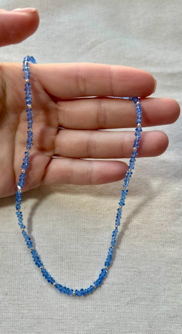 Producto - Choker Celeste