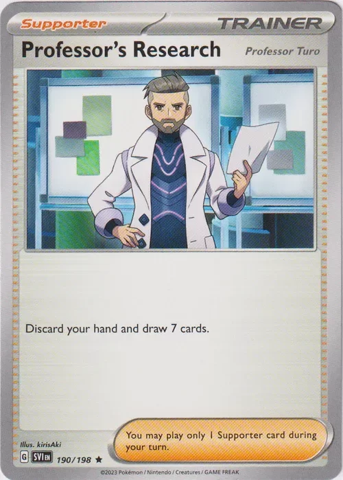 Producto - Professor's Research - 190/198 - Scarlet and Violet