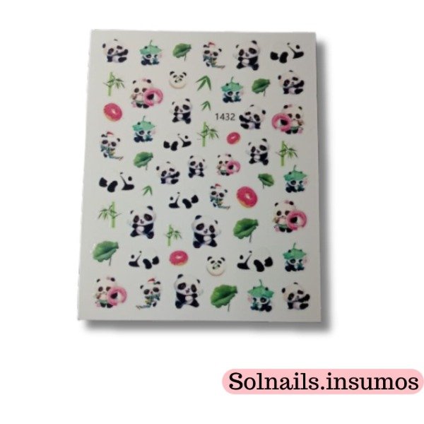 Producto - Stickers panda #1432