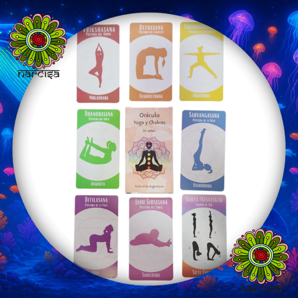 Producto - Oráculo Yoga y Chakras (rep)