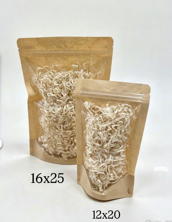 Producto - DOYPACK FRENTE TRANSPARENTE -COD. 1655  medida 16x25+4