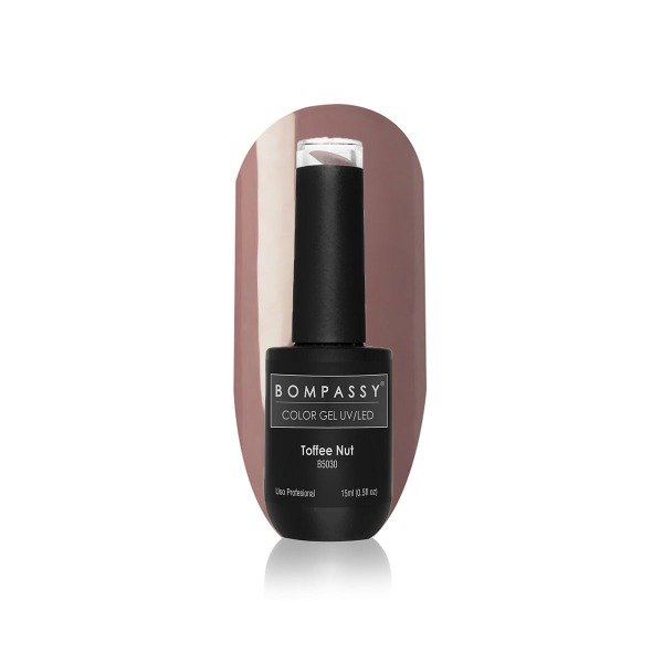 Producto - Esmalte Semipermanente "Bompassy" x 15ml. Toffe Nut