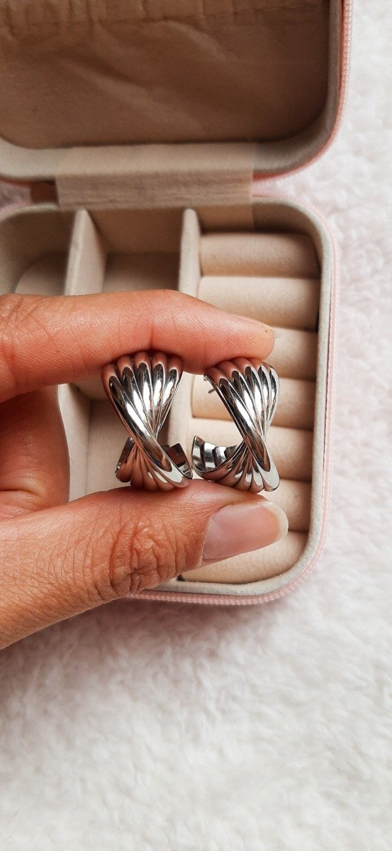 Producto - Aros Madrid plateado