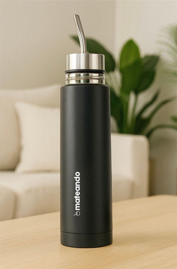 Producto - MATE LISTO AUTOCEBANTE MATEANDO - NEGRO