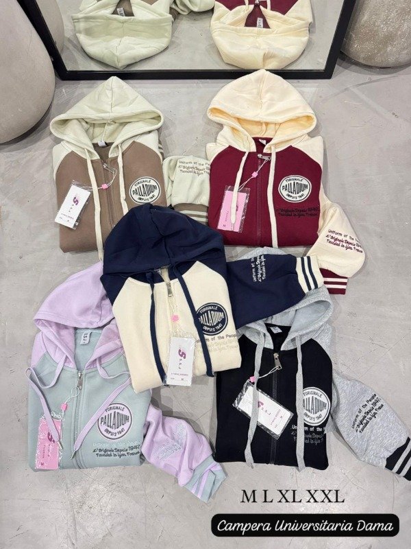 Producto - CAMPERA UNIVERSITARIA DAMA