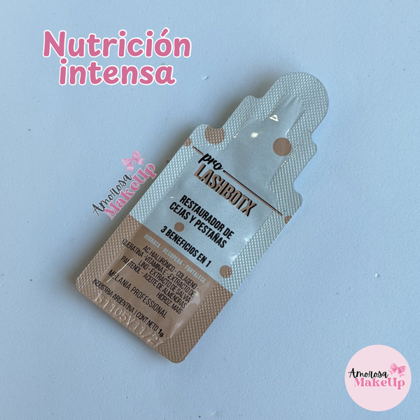 Producto - Nutrición intensa para pestañas Lashbotox monodosis 1G