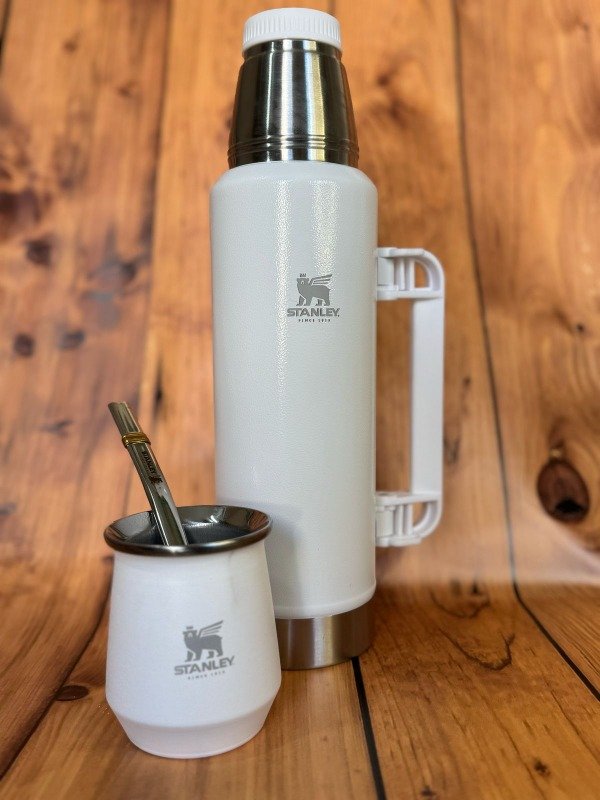 Producto - TERMO SIMIL STANLEY 1.2 LTS BLANCO