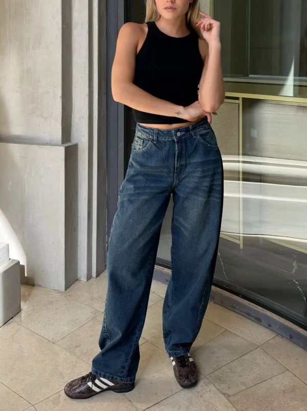 Producto - JEAN BAGGY AZUL REXY