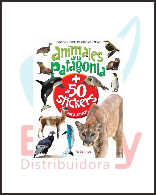 Producto - 12806 Animales de la Patagonia - mas de 50 Stickers
