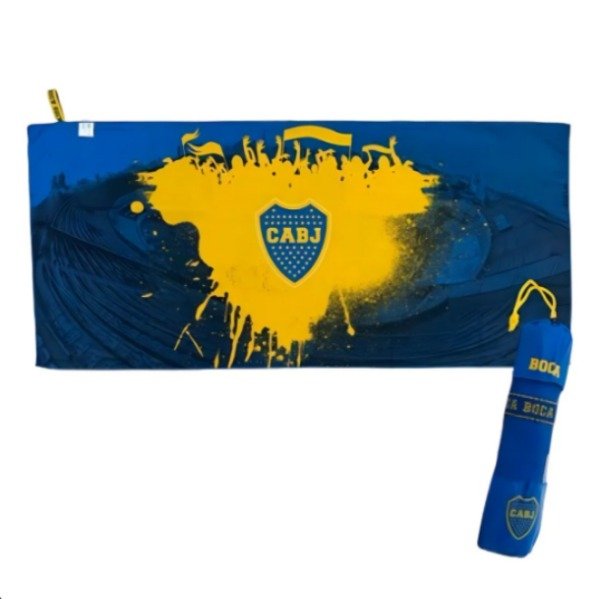 Producto - Toallon Boca Juniors secado rápido 9