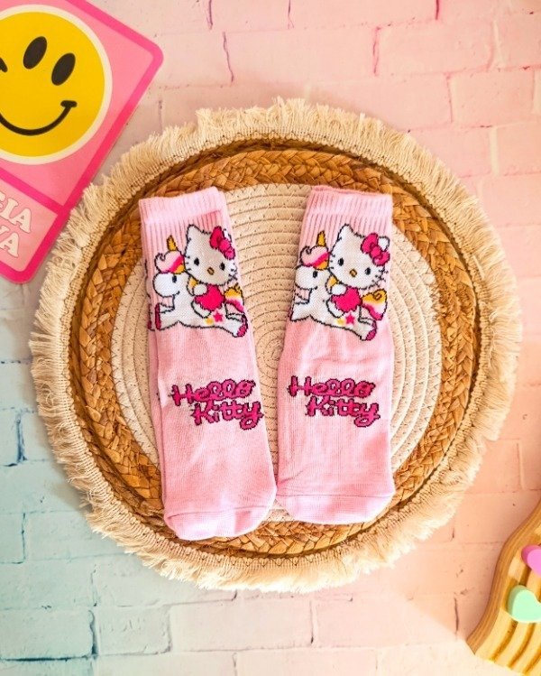 Producto - MEDIAS 3/4 HELLO KITTY ROSA