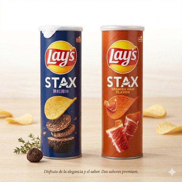 Producto - Papas Fritas Lays Stacx 90 g (Ingrese para elegir Sabor)