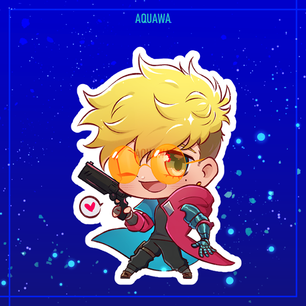Producto - Sticker de Vash Stampede