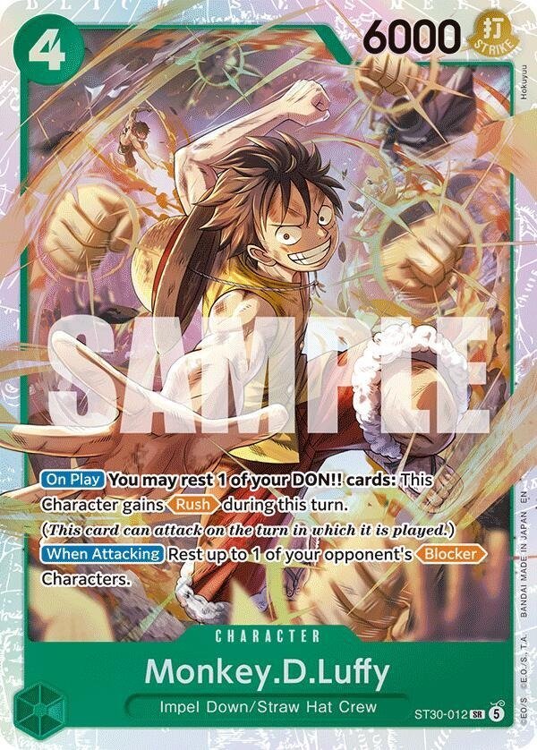 Producto - Monkey.D.Luffy - ST30-012