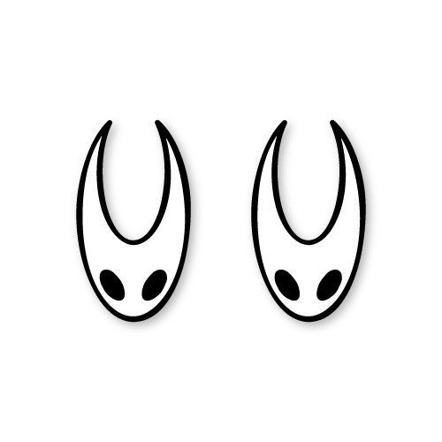 Producto - Aros pasantes - Hollow knight Hornet