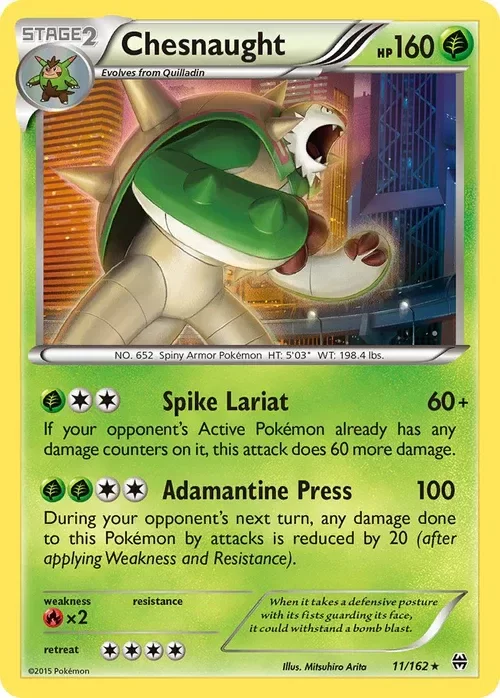 Producto - Chesnaught - 11/162 - BREAKthrough - Holo