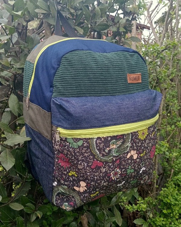 Producto - Mochila XL Upcycling Lima