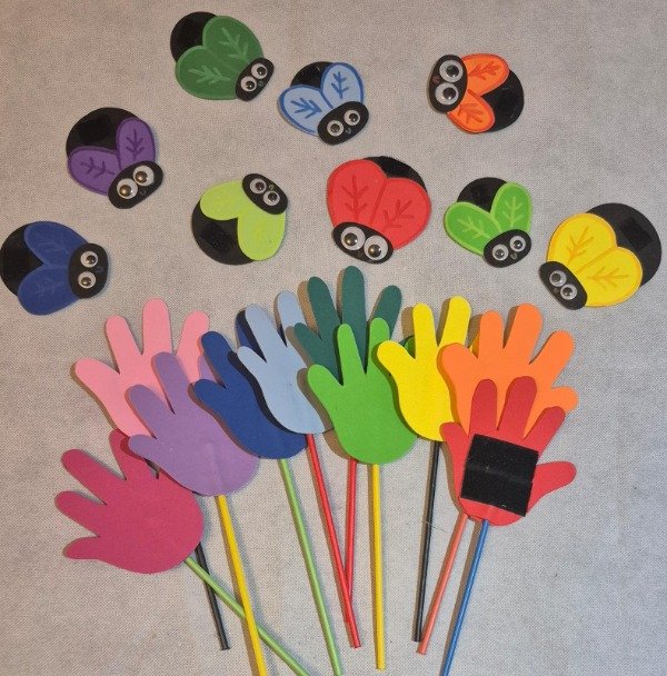 Producto - Juego atrapa mosca- 10 manos 50 moscas - 0