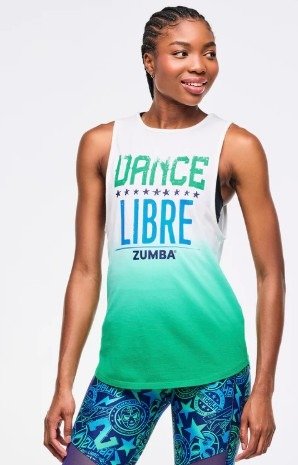 Producto - Zumba Libre Muscle Tank - Green
