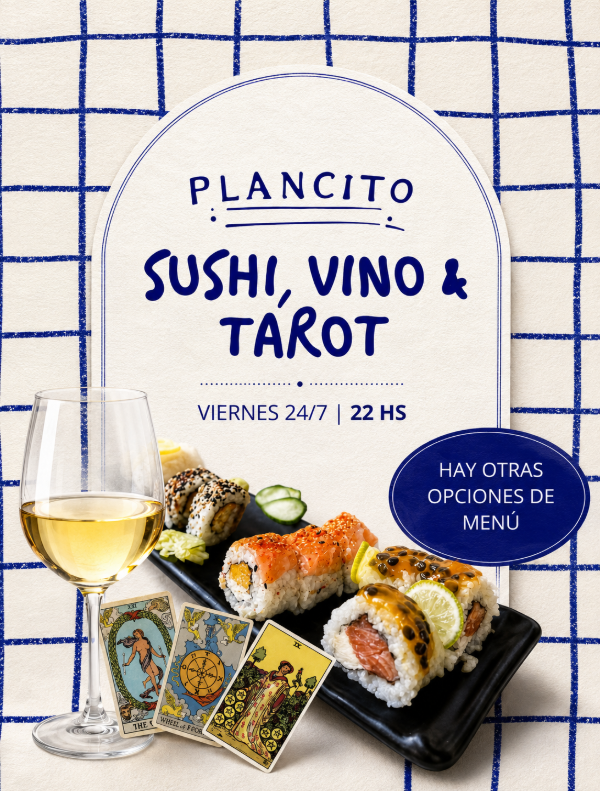 Producto - SUSHI VINO Y TAROT 24/7