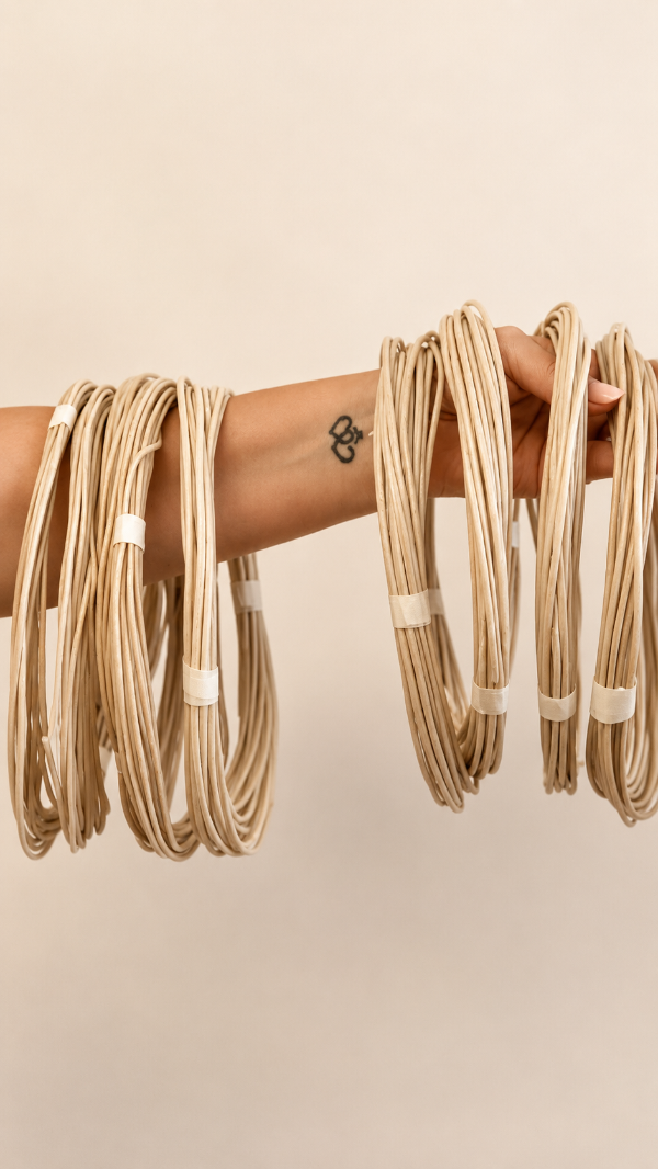 Producto - Pabilos para velas de soja en envases - Rollo 10 metros -