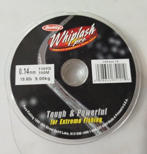Producto - MULTIFILAMENTO WHIPLASH X100M