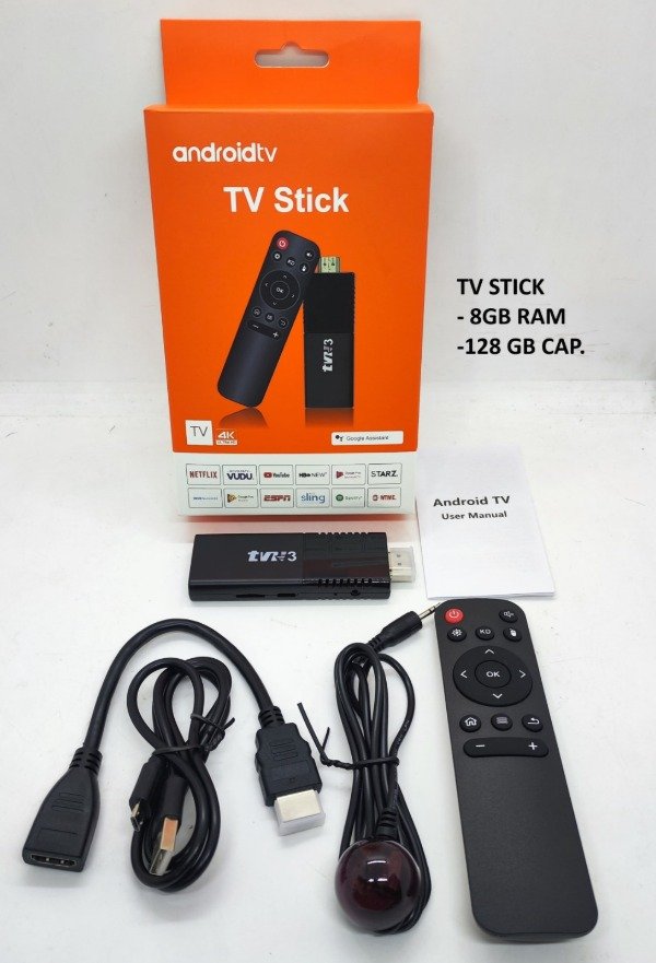 Producto - TV STICK ANDROID 8GB RAM + 128GB C/ MAGIS