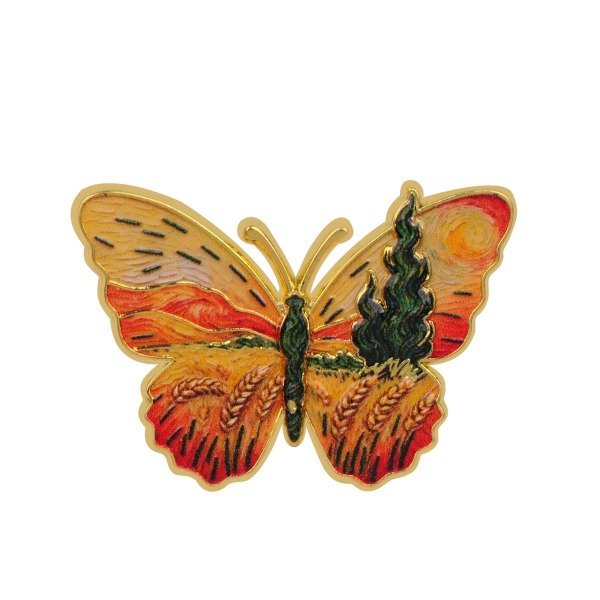 Producto - Pin Arte - Mariposa obra Van Gogh VI