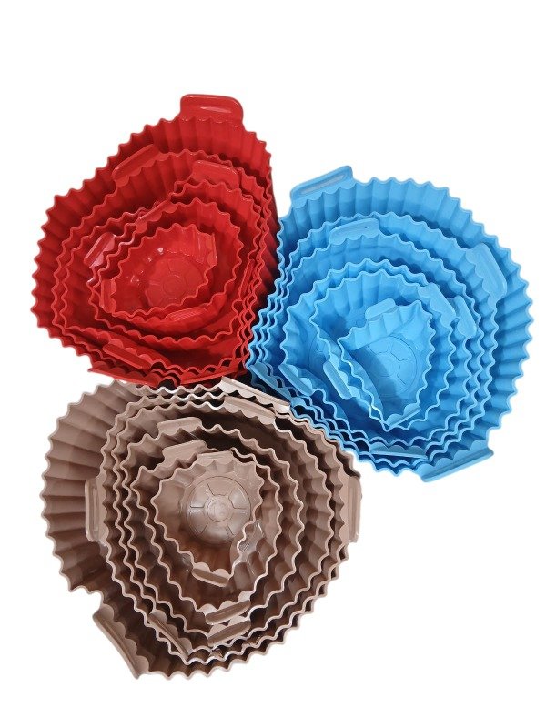 Producto - Molde silicona para freidora x 6 piezas