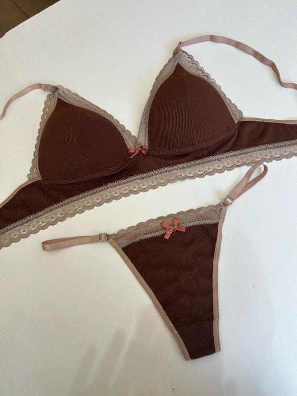 Producto - Cod. 293 - Conjunto soft de morley y puntilla con base