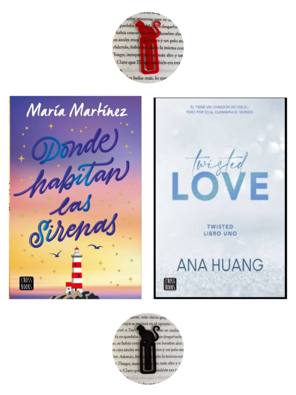 Producto - Donde habitan las sirenas + Twisted Love (Separadores de Regalo)