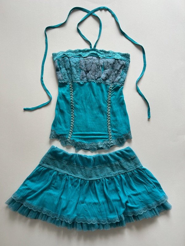 Producto - conjunto turquesa soya - 0
