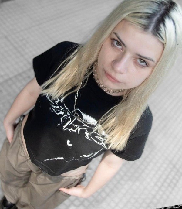 Producto - CROP TOP CATDARK