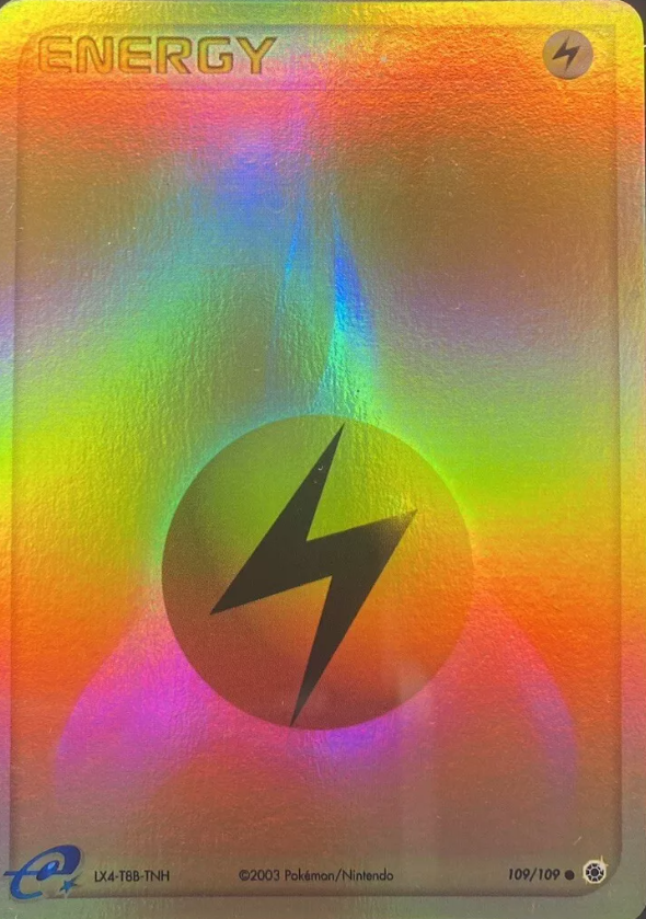 Producto - Lightning Energy Reverse Holo EX Ruby and Sapphire 109/109
