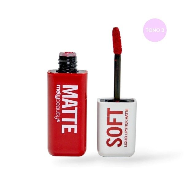 Producto - Labial Liquido SOFT MATTE Mely - 5