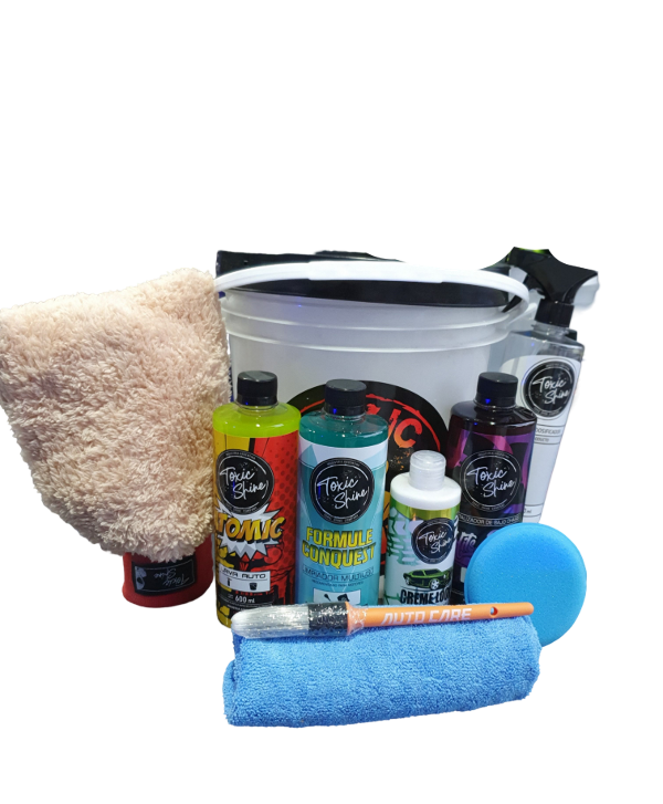Producto - Kit de lavado completo  Toxic shine one