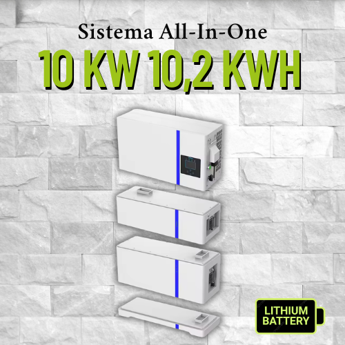 Producto - All-In-One Sistema Híbrido 10kW Trifásico - 1