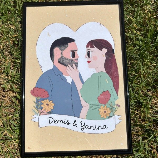 Producto - Cuadro Personalizado Pareja