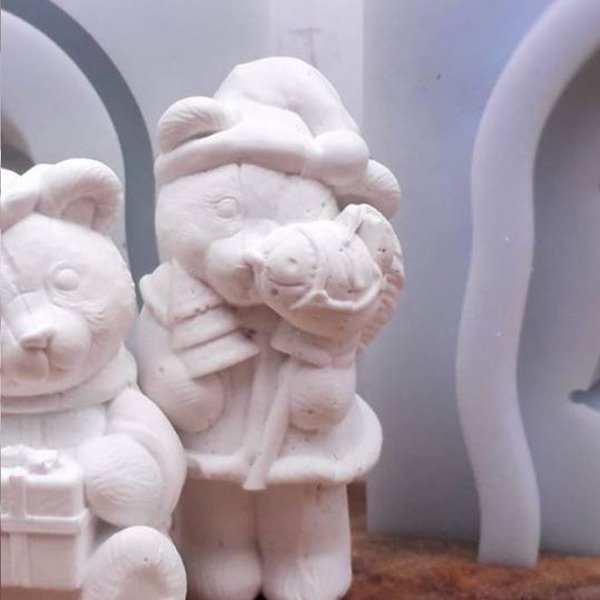 Producto - Molde de Osita Navideña