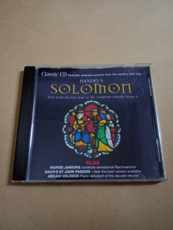 Producto - Handel's Solomon - Artistas varios - Classics CD S/F