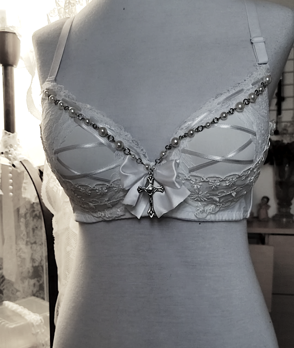 Producto - # white pure rosary