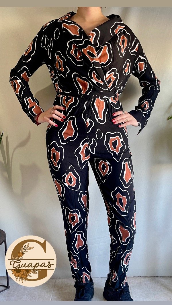 Producto - Overol c/solapa y lazo estampado