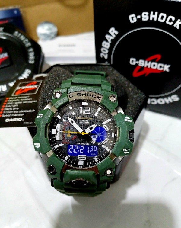 Producto - reloj CASIO G-SHOCK Mudmaster (verde)