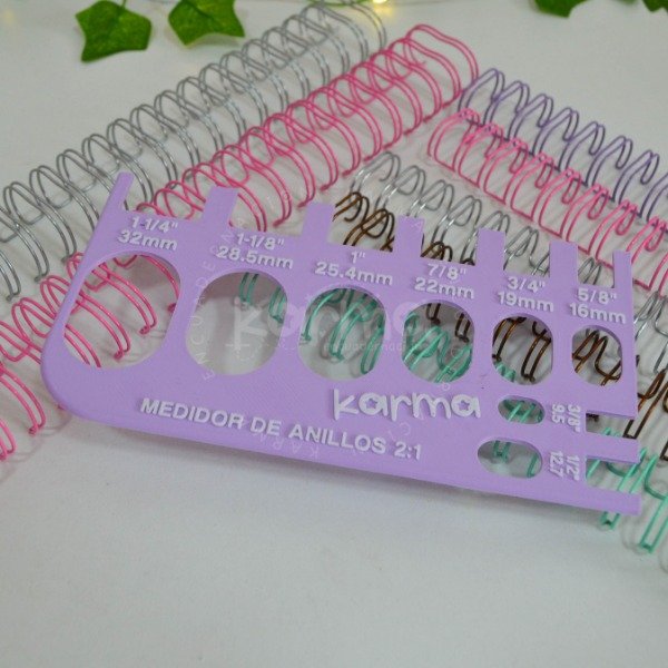 Producto - Medidor de Anillos 2:1  Medidor de Espirales - 3
