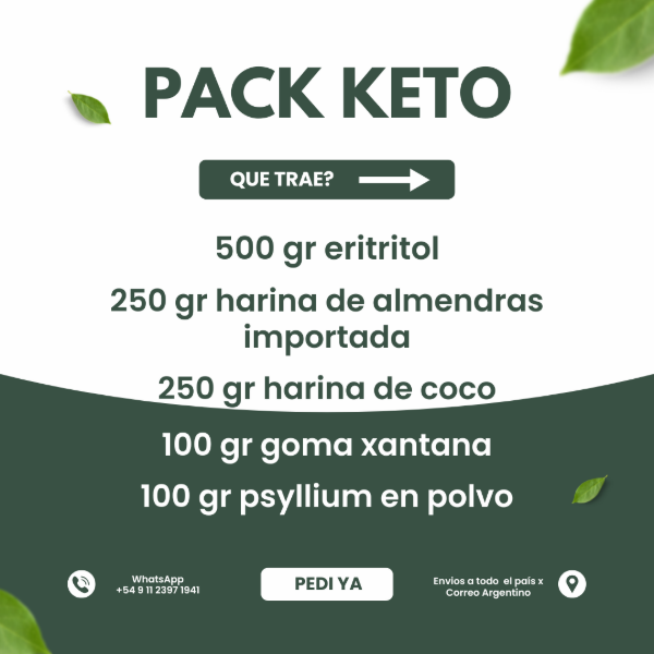 Producto - PACK KETO