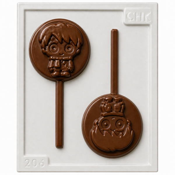 Producto - MOLDE PARA CHOCOLATE HARRY POTTER PALETA 2064