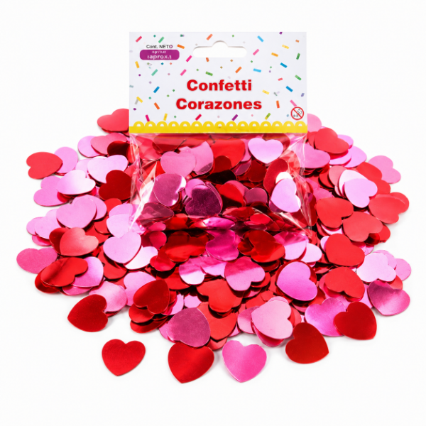 Producto - CONFETTI CORAZONES