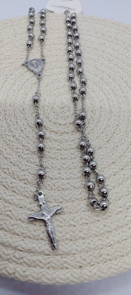 Producto - Rosario con perlas medianas